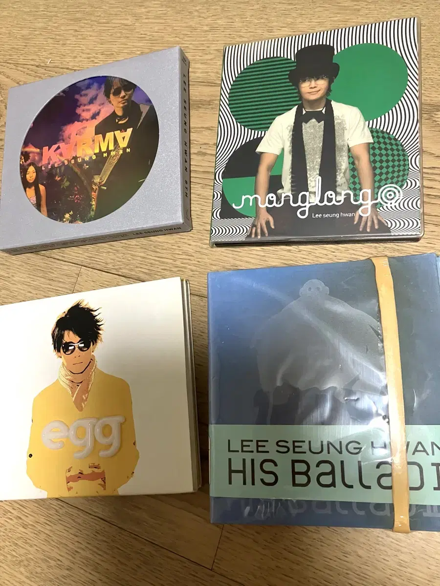 이승환 음반 CD 4박스